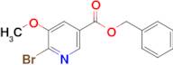 Benzyl 6-bromo-5-methoxypyridine-3-carboxylate