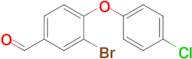 3-Bromo-4-(4-chlorophenoxy)benzaldehyde