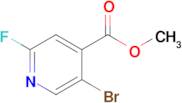 Methyl 5-bromo-2-fluoroisonicotinate