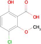 3-Chloro-6-hydroxy-2-methoxybenzoic acid