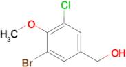 (3-Bromo-5-chloro-4-methoxyphenyl)methanol