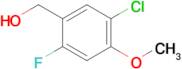 (5-Chloro-2-fluoro-4-methoxyphenyl)methanol