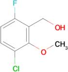 (3-Chloro-6-fluoro-2-methoxyphenyl)methanol