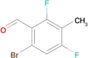 6-Bromo-2,4-difluoro-3-methylbenzaldehyde