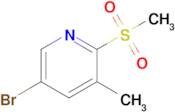 5-Bromo-3-methyl-2-(methylsulfonyl)pyridine