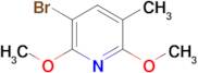 3-Bromo-2,6-dimethoxy-5-methylpyridine