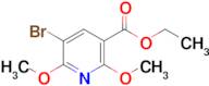 Ethyl 5-bromo-2,6-dimethoxypyridine-3-carboxylate