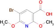 5-Bromo-2,6-dimethoxypyridine-3-carboxylic acid