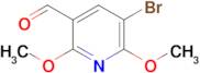 5-Bromo-2,6-dimethoxypyridine-3-carbaldehyde