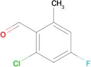 2-Chloro-4-fluoro-6-methylbenzaldehyde