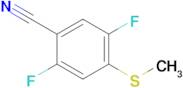 4-Cyano-2,5-difluorothioanisole