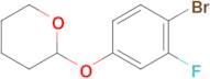 2-(4-Bromo-3-fluorophenoxy)tetrahydro-2H-pyran