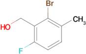 (2-Bromo-6-fluoro-3-methylphenyl)methanol