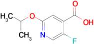 5-Fluoro-2-(propan-2-yloxy)pyridine-4-carboxylic acid