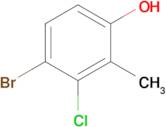 4-Bromo-3-chloro-2-methylphenol