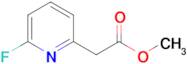 Methyl 2-(6-fluoropyridin-2-yl)acetate