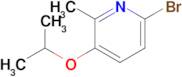6-Bromo-3-isopropoxy-2-methylpyridine