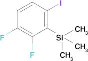 2,3-Difluoro-6-iodo-1-(trimethylsilyl)benzene