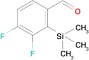 3,4-Difluoro-2-(trimethylsilyl)benzaldehyde