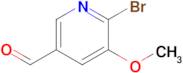 6-Bromo-5-methoxypyridine-3-carbaldehyde