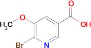 6-Bromo-5-methoxypyridine-3-carboxylic acid