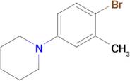 1-(4-Bromo-3-methylphenyl)piperidine