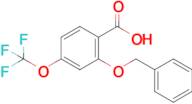 2-Benzyloxy-4-(trifluoromethoxy)benzoic acid