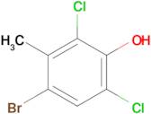 4-Bromo-2,6-dichloro-3-methylphenol