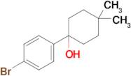 4-(4-Bromophenyl)-4-hydroxy-1,1-dimethylcyclohexane