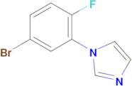 1-(5-Bromo-2-fluorophenyl)-1H-imidazole