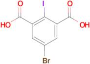 5-Bromo-2-iodo-1,3-benzenedicarboxylic acid