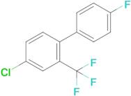 4-Chloro-4'-fluoro-2-(trifluoromethyl)-1,1'-biphenyl