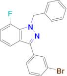 1-Benzyl-7-fluoro-3-(3-bromophenyl)-1H-indazole