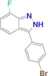 3-(4-bromophenyl)-7-fluoro-2H-indazole