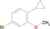 3-Methoxy-4-cyclopropylbromobenzene