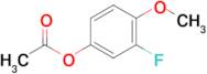 3-Fluoro-4-methoxyphenyl acetate