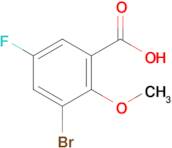 3-Bromo-5-fluoro-2-methoxybenzoic acid