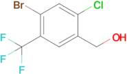 4-Bromo-2-chloro-5-(trifluoromethyl)benzyl alcohol