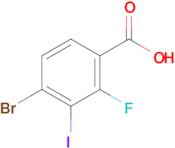 4-Bromo-2-fluoro-3-iodobenzoic acid