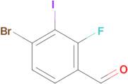 4-Bromo-2-fluoro-3-iodobenzaldehyde