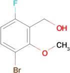 3-Bromo-6-fluoro-2-methoxybenzenemethanol