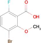 3-Bromo-6-fluoro-2-methoxybenzoic acid