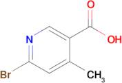 6-Bromo-4-methylpyridine-3-carboxylic acid