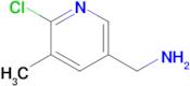 (6-Chloro-5-methylpyridin-3-yl)methylamine