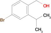 4-Bromo-2-(1-methylethyl)benzenemethanol