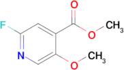 Methyl 2-fluoro-5-methoxypyridine-4-carboxylate