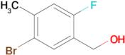 5-Bromo-2-fluoro-4-methylbenzyl alcohol