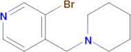 3-Bromo-4-(1-piperidinylmethyl)pyridine