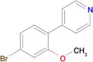 4-(4-Bromo-2-methoxyphenyl)-pyridine