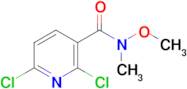 2,6-Dichloro-N-methoxy-N-methylpyridine-3-carboxamide